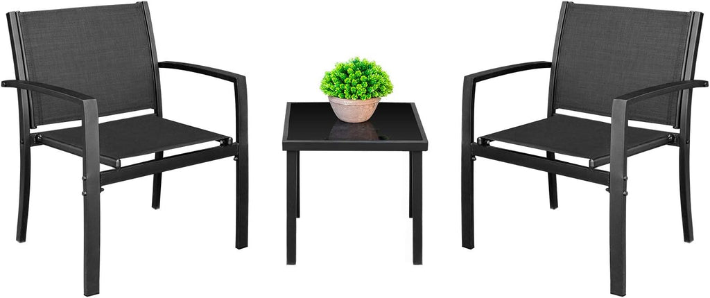 Outdoor 4-Piece Patio Conversation Set 🌿 Stylish & Comfortable Garden Furniture for Backyard & Deck ✨